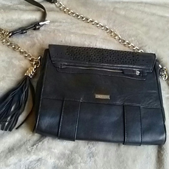 ๐ Azaya Blue Leather Shoulder Bag - Picture 5 of 8